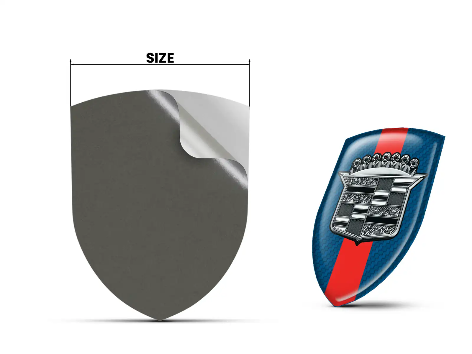 Cadillac Adesivi Logo Custom Pro Max Resiliente Elegante Layout